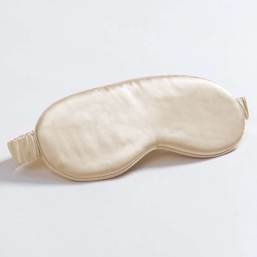 Mulberry Silk Sleep Mask | Champagne