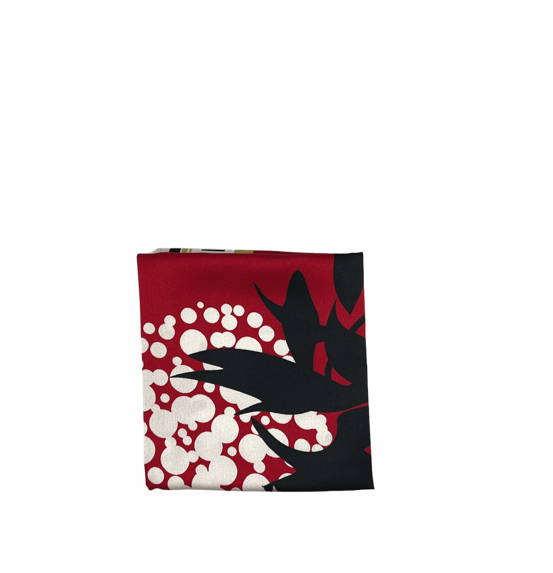 Abstract Print Pure Mulberry Silk Scarf for Modest Fashion 53*53CM